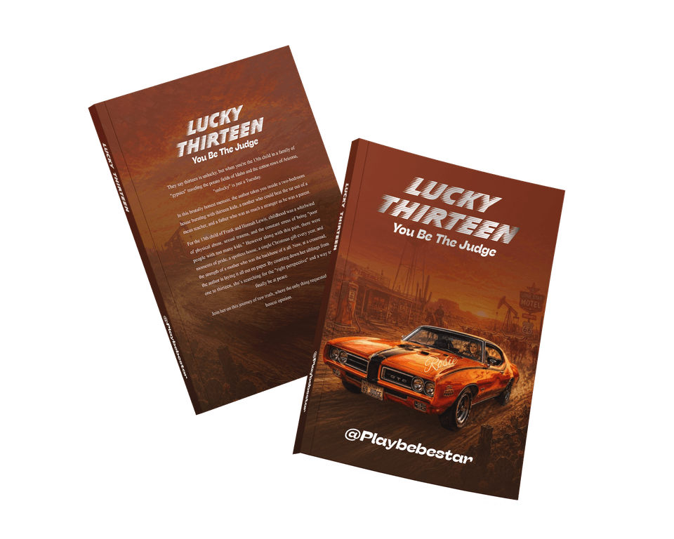 Lucky Thirteen: You Be The Judge, book cover by KoriWard